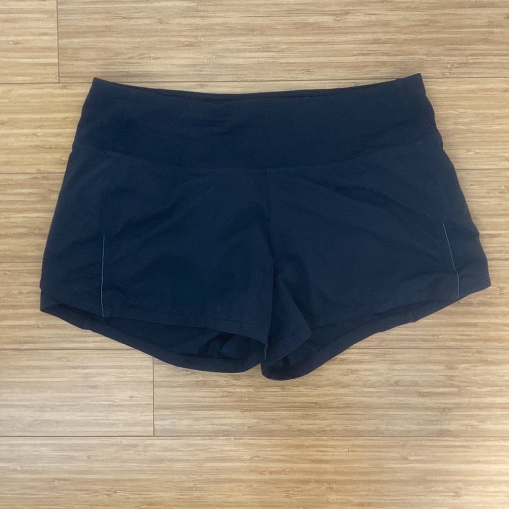 Black lululemon shorts